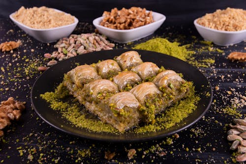 Бесплатное стоковое фото с грецкие орехи, десерт, ингредиент