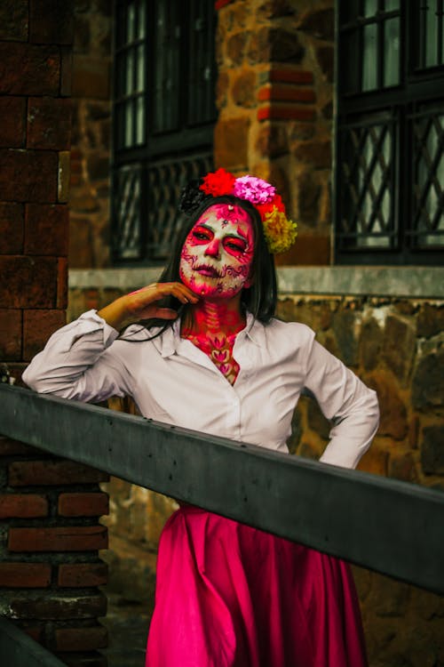 Foto profissional grátis de assustador, cultura mexicana, de pé