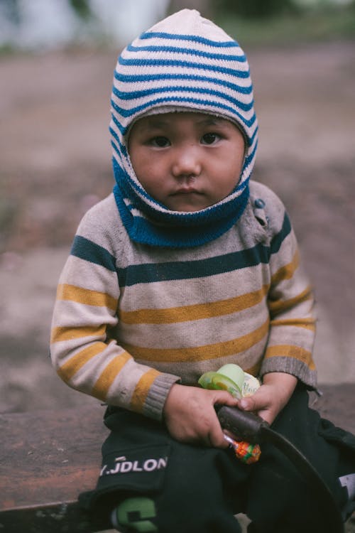 Foto stok gratis anak laki-laki, chupa chups, cute