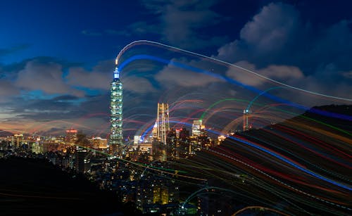 台北, 台灣, 天際線 的 免費圖庫相片