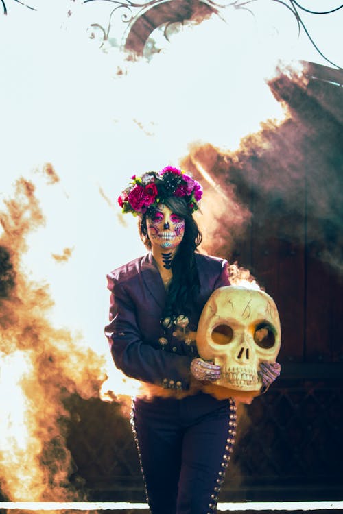 dia de los muertos, コスチューム, ハロウィンの無料の写真素材