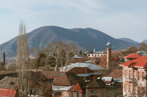 Fotobanka s bezplatnými fotkami na tému azerbajdžan, city_skyline, kaukazské hory