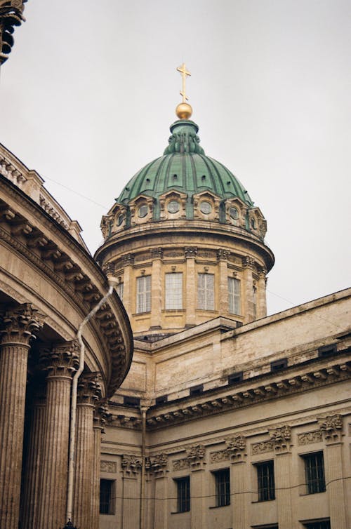 Foto stok gratis agama, bukan petersburg, katedral kazan