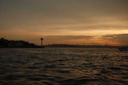 Bosphorus in Istanbul at Sunset