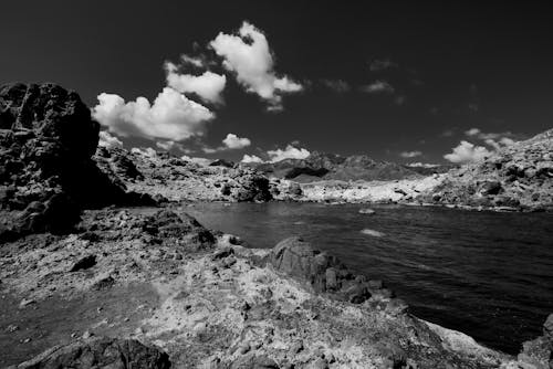 Foto profissional grátis de áspero, mar, nuvens