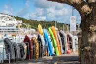 Boats in a Harbor Parking