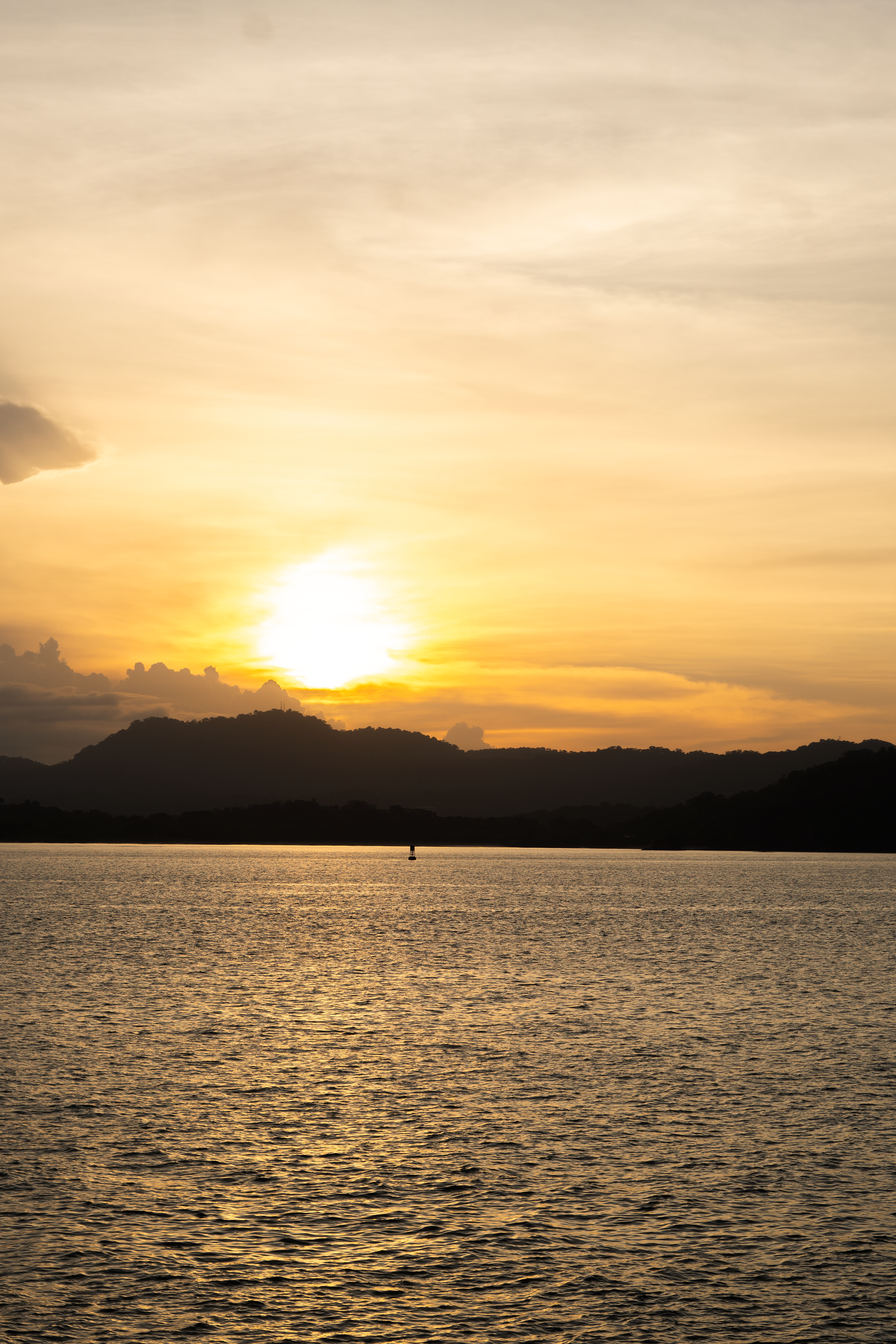 Sunlight on Yellow Sky over Lake at Sunset · Free Stock Photo