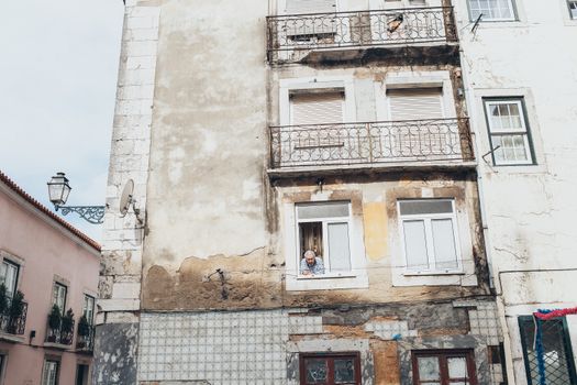 Person Standing in Front of Opened Window