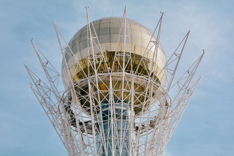 Globe Of Baiterek In Astana