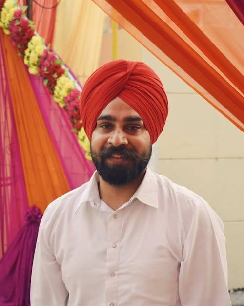 Smiling Man in Turban