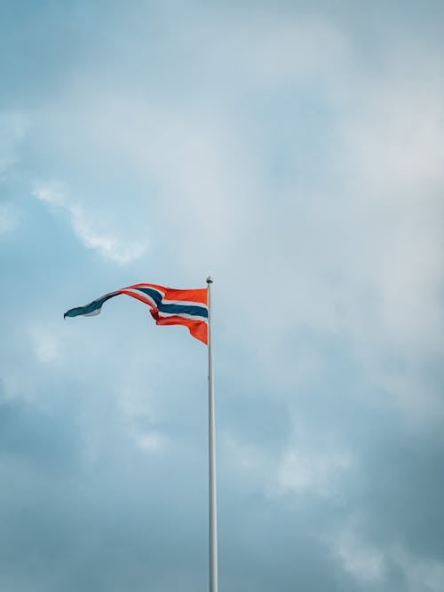 Flag on Wind
