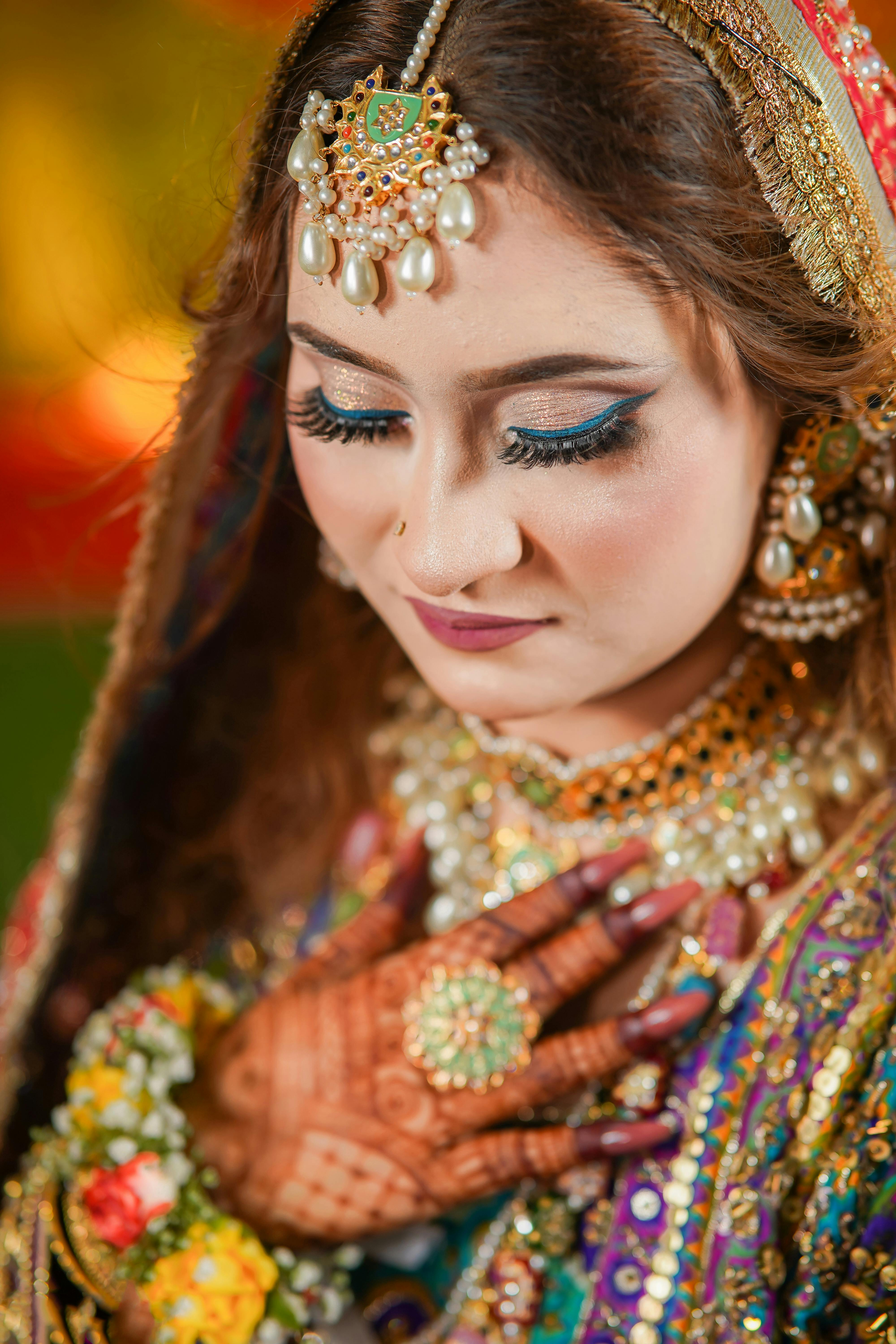 portrait of a woman wearing sari