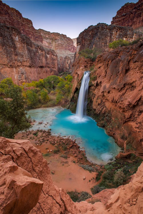 Imagine de stoc gratuită din arizona, călătorie, cascadă