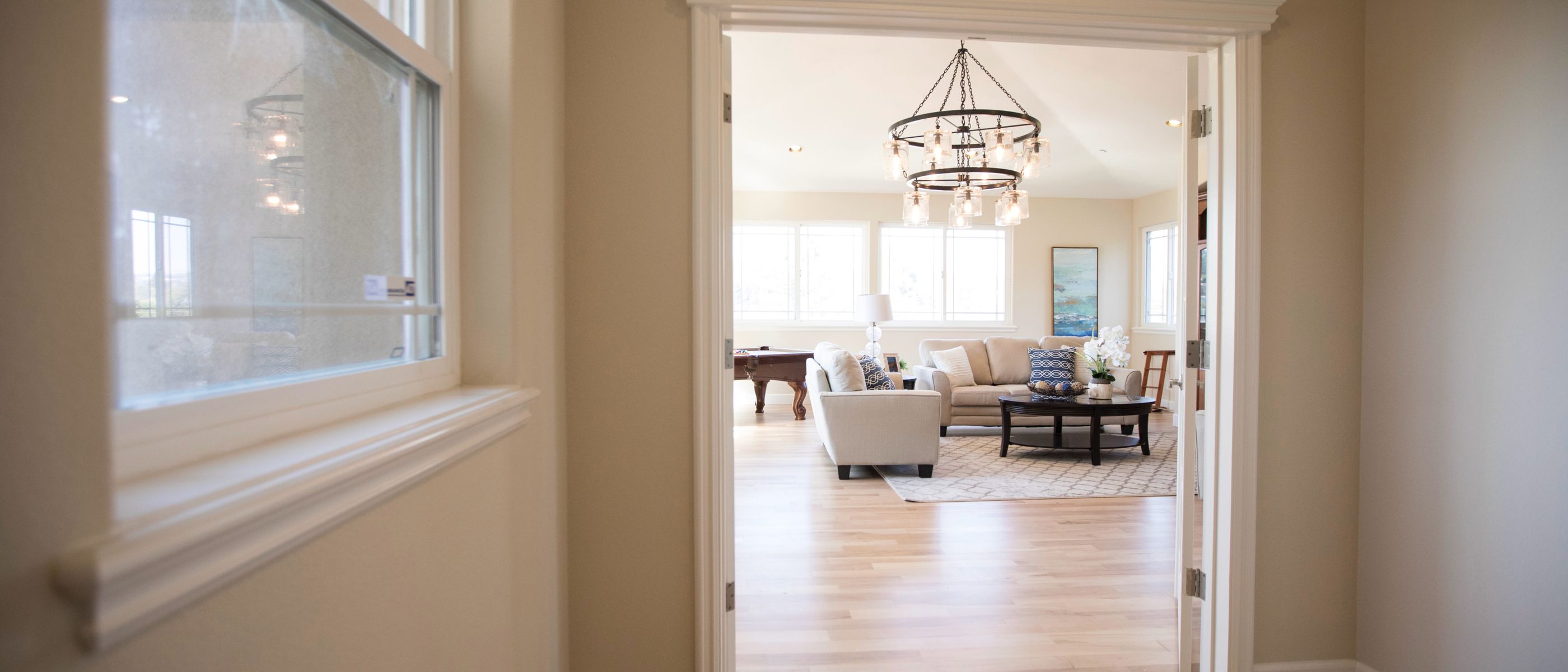 House Painting in Ickenham — woodwork brushed to a crisp, smooth line