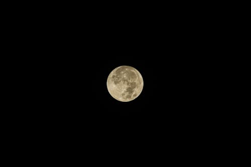 Foto stok gratis bulan, bulan dan awan, bulan dan bintang
