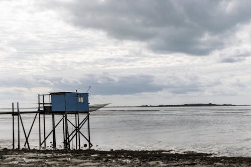 Cabane de pêche au carrelet