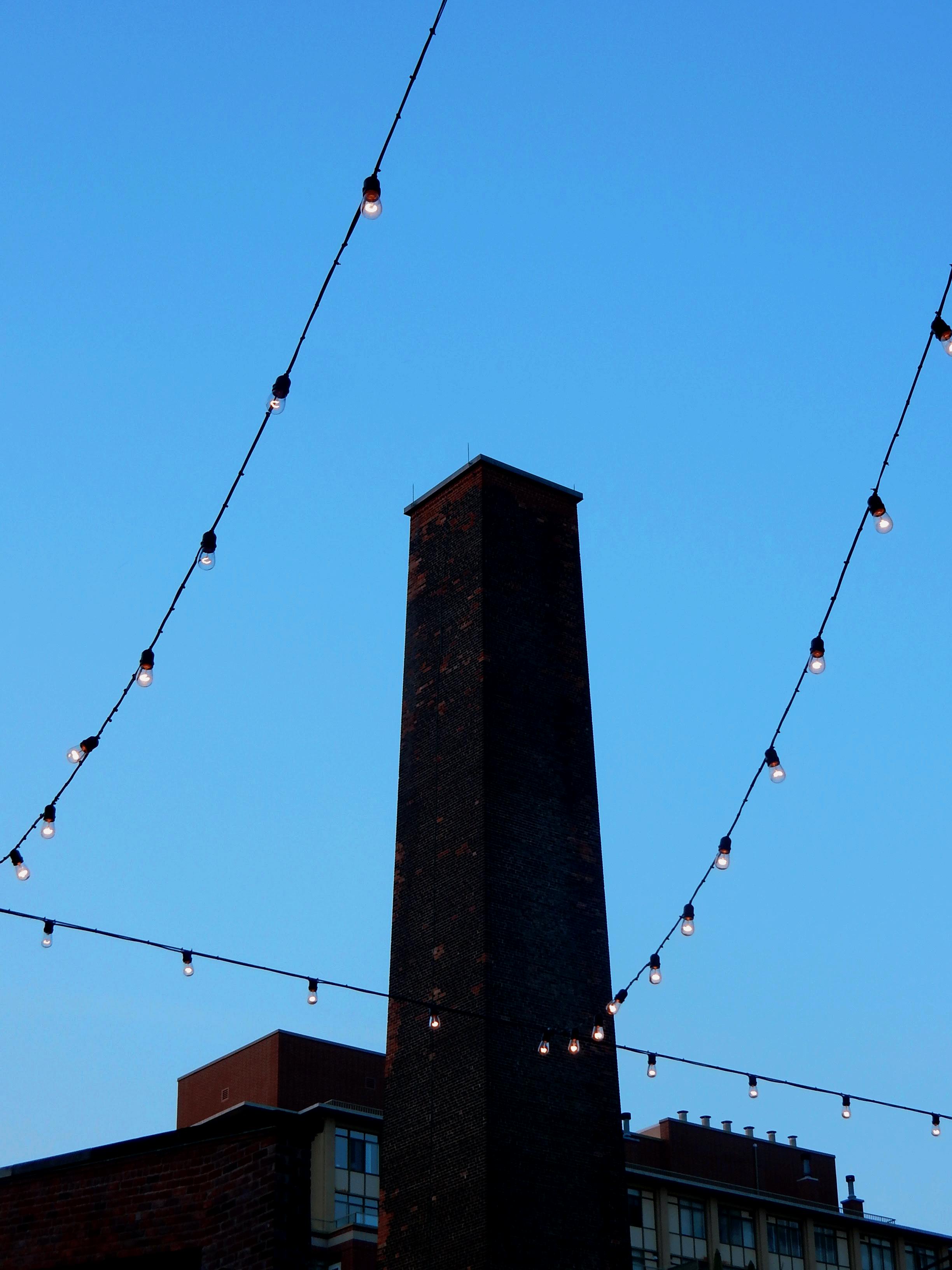 Free stock photo of chimney, lamps