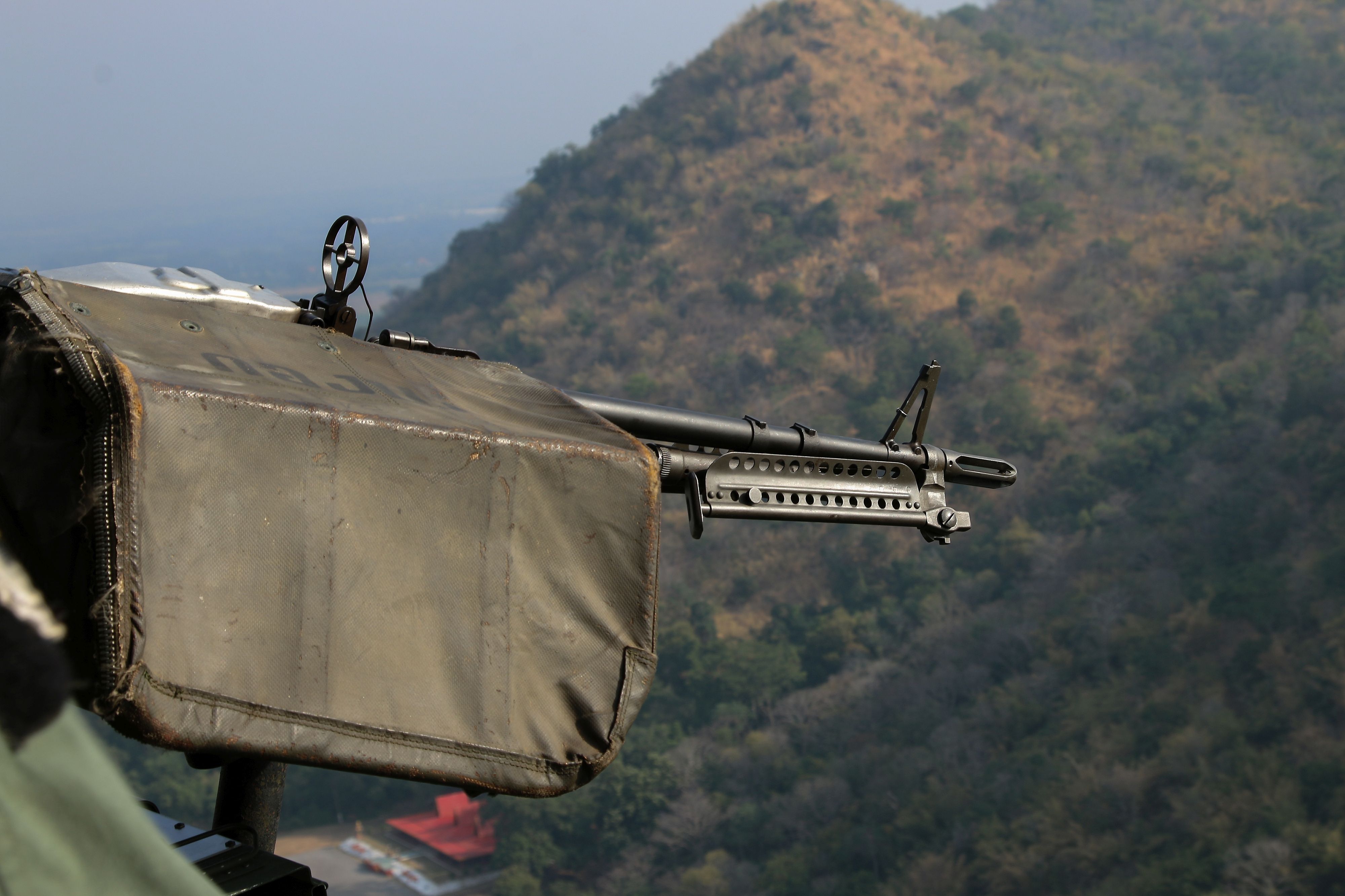Free stock photo of machine gun