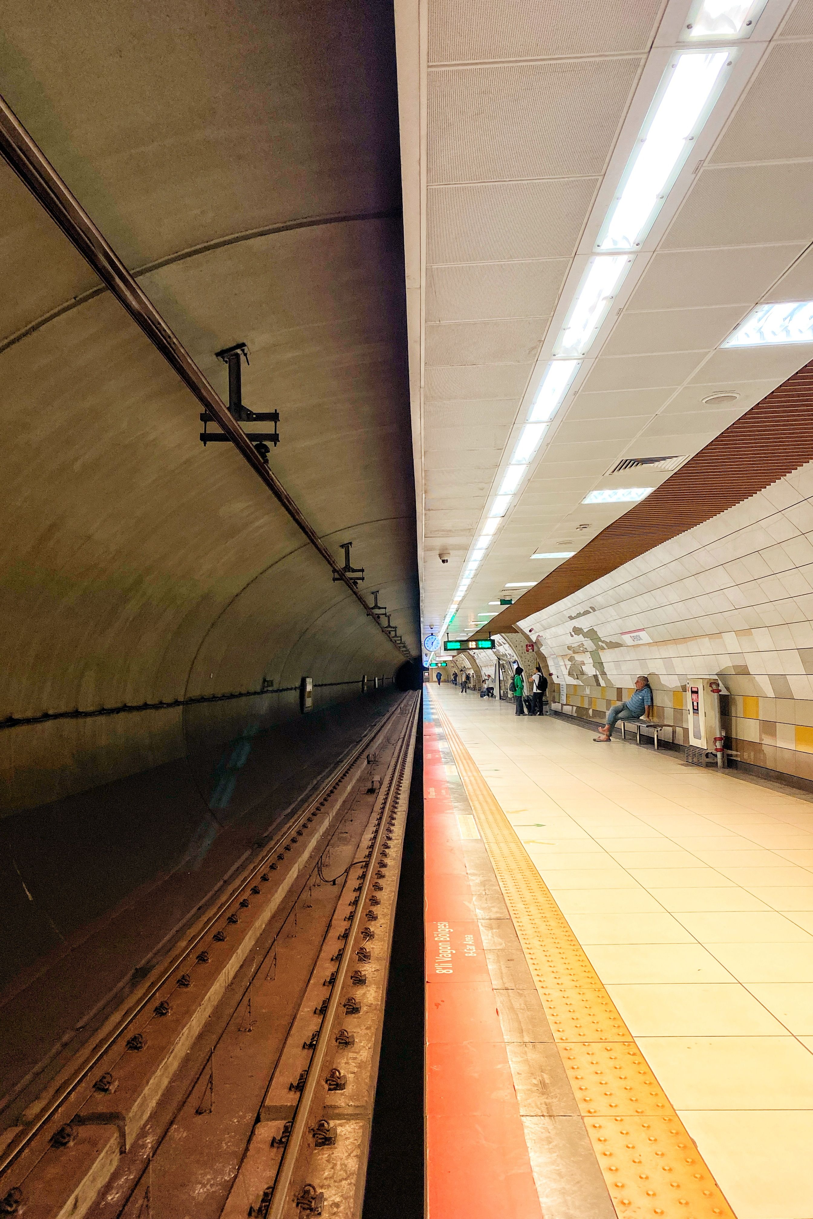 Platform and Track on Metro Station · Free Stock Photo