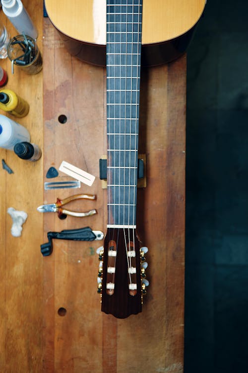 Foto d'estoc gratuïta de instrument, mecànica, taula de luthier