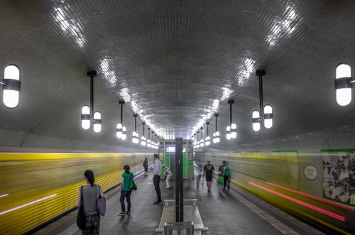 Free Lighttrails Stock Photo