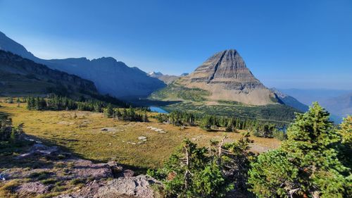 Free Hidden lake overlook Stock Photo