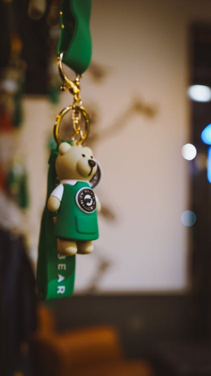 Free Keychain in Close Up Stock Photo