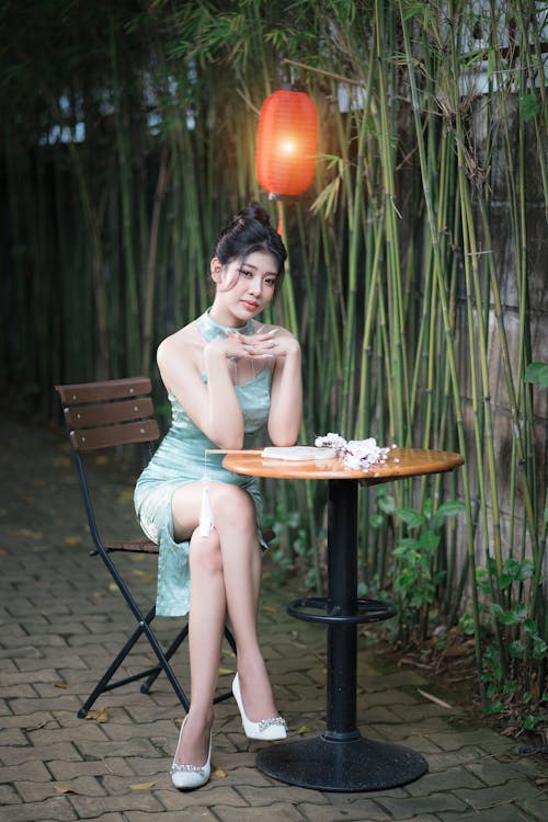 Ilmainen kuvapankkikuva tunnisteilla aasialainen nainen, eleganssi, istuminen