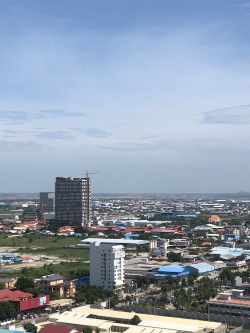 Photo of a City against the Sky 