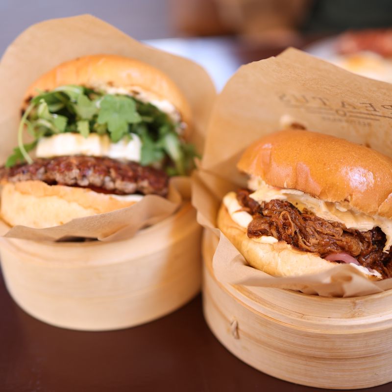 Cottage Pie Beef Burgers with Mashed Potato Topping