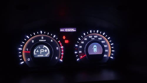 car rpm dashboard