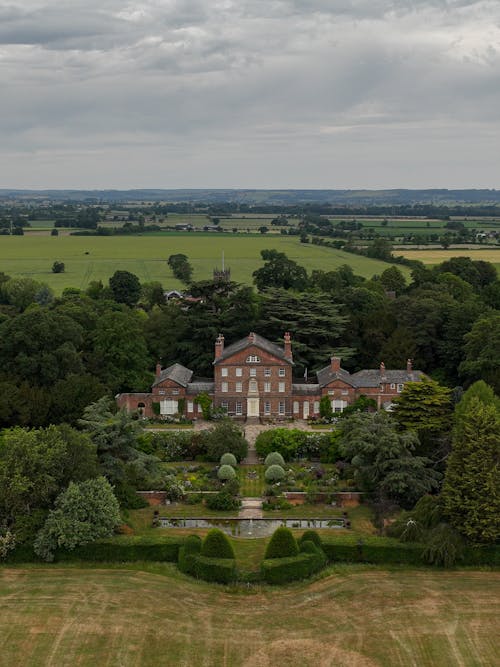 Mansion on a Field in England 
