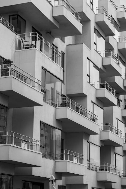 Block of Flats with Balconies