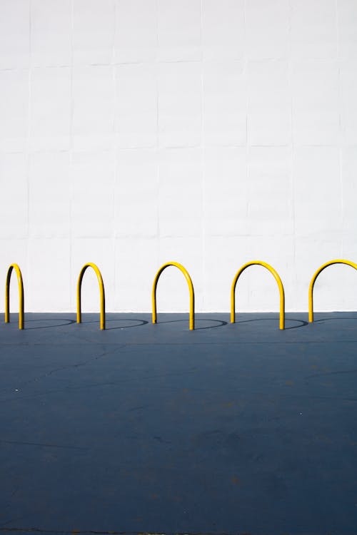 Free Close Up Photo of U-shaped Barriers Stock Photo
