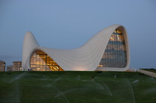 Immagine gratuita di architettura moderna, azerbaijan, baku