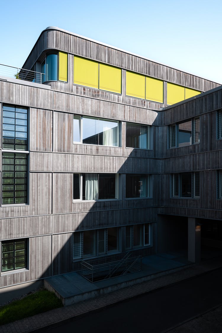 University Building In Berlin In Sunlight 