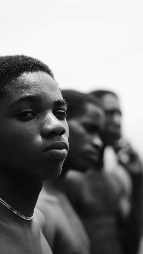 Základová fotografie zdarma na téma černé kluky, černobílý, vogue