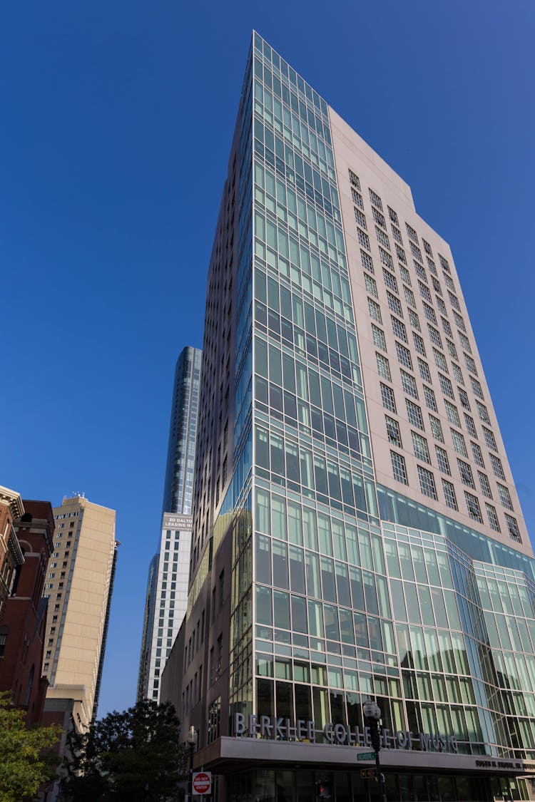 Building Of Berklee College Of Music In Boston