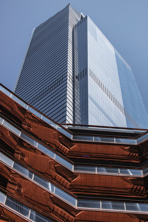 Foto stok gratis Amerika Serikat, bidikan sudut sempit, gedung menara