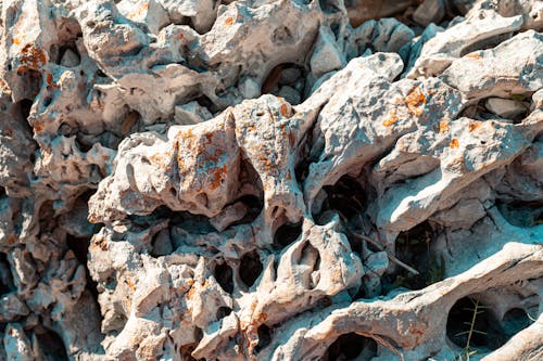 Close up of Barren Rocks