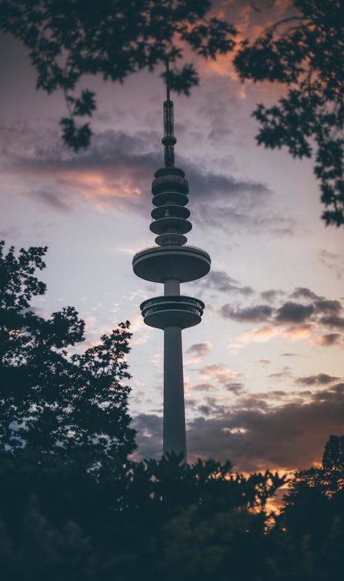 Television Tower in Hamburg 
