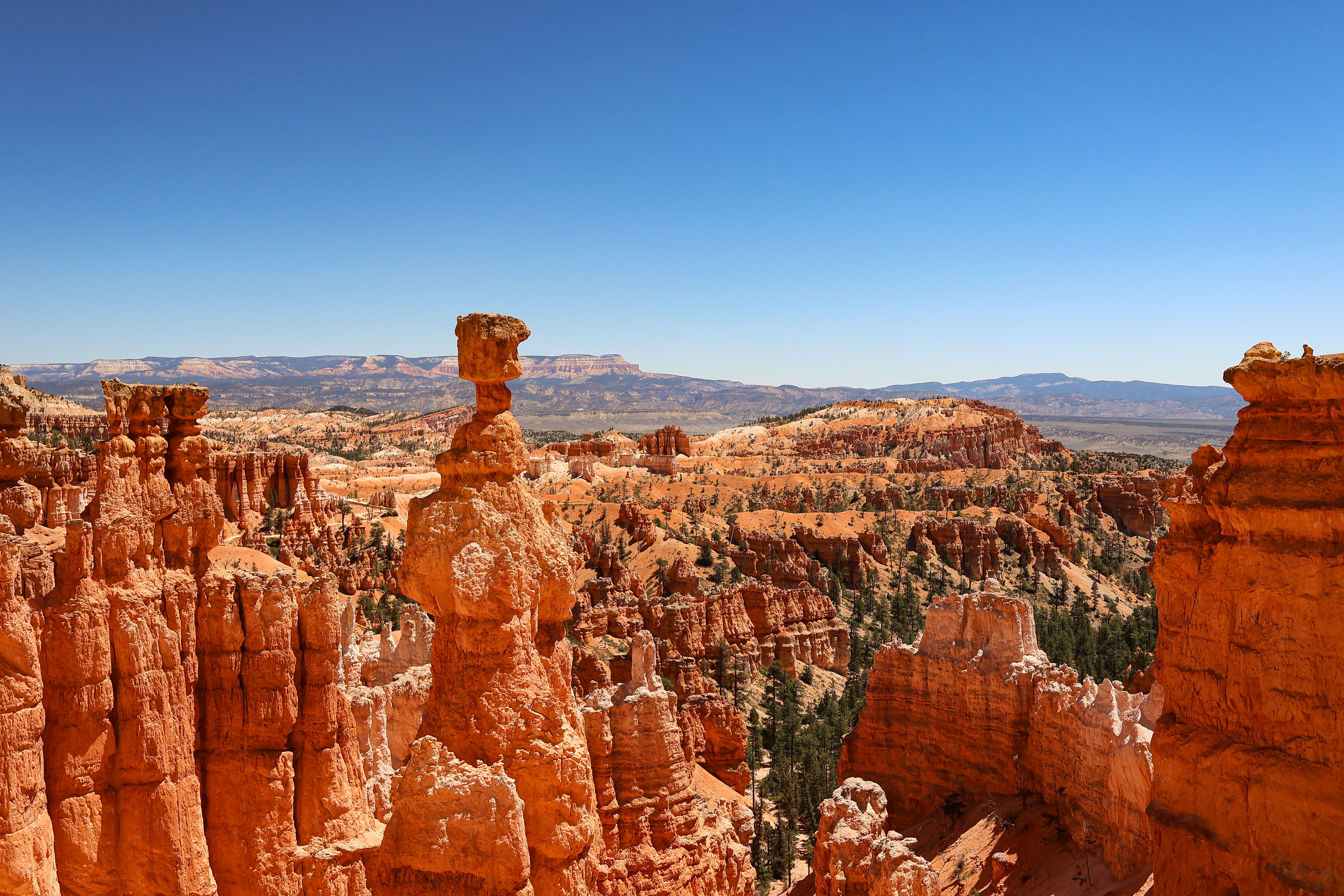 Landmarks in Bryce Canyon National Park