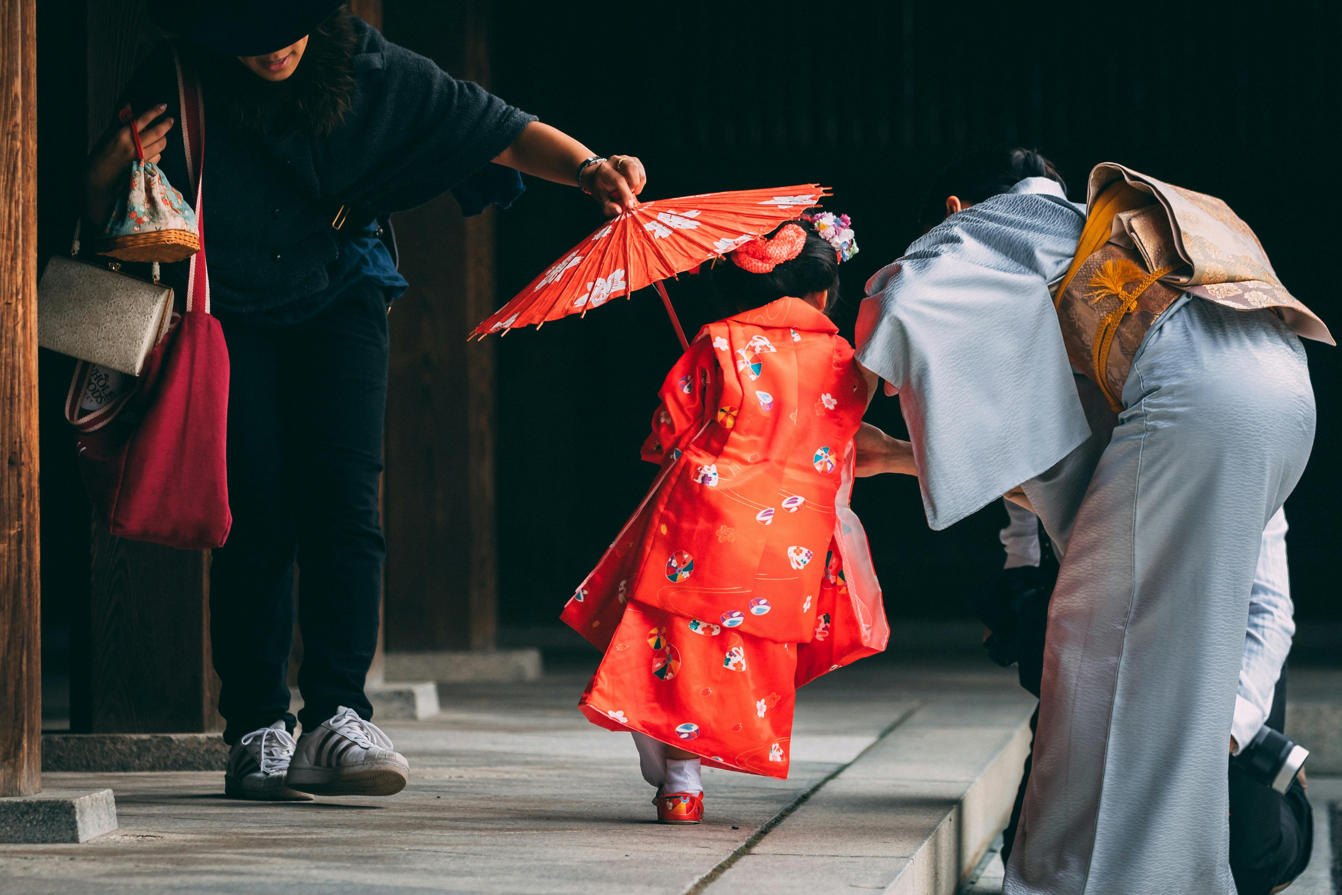 Free stock photo of girl, japan, umbrella