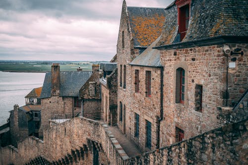 Castle by the Lake in France 