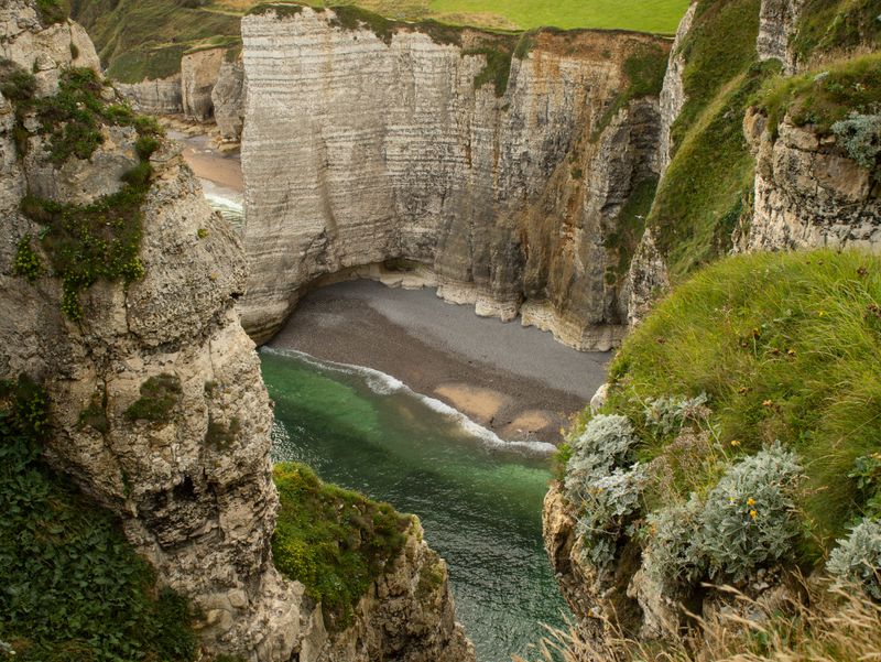 The Normandy coast