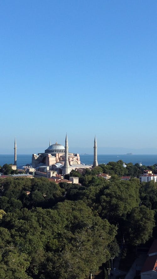 Hagia Sophia Overlooking Sea