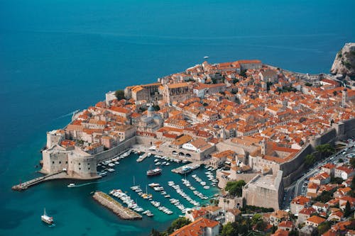 Ilmainen kuvapankkikuva tunnisteilla droonikuva, dubrovnik, kaupungit