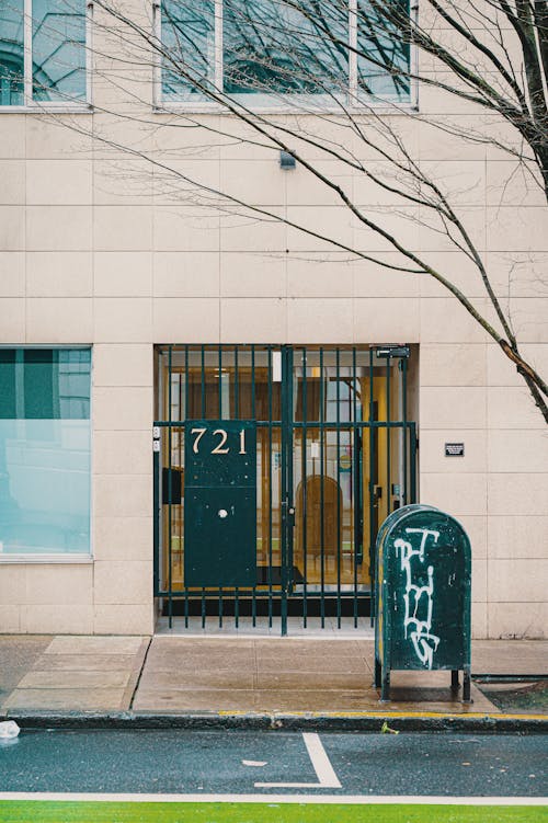 Entrance to a Building in the City