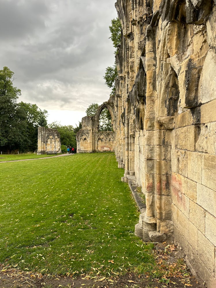 Ruins Of St. Marys Abbey In York, England