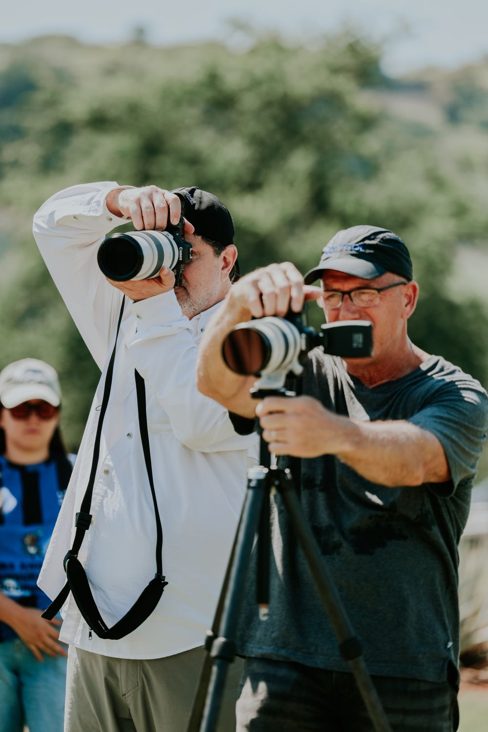 Photographers Taking Pictures With Cameras Free Stock Photo Photographers Taking Pictures With Cameras Free Stock Photo